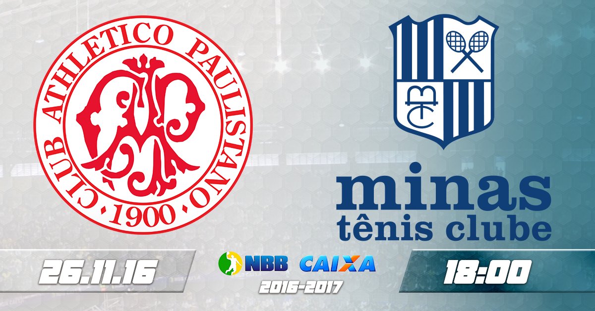 NBB's tweet photo. Começa o último jogo da rodada #NBBCAIXA de hoje:
@BasqPaulistano x @MinasTC
Acompanhe: https://t.co/Ki9M5Dt4Wb
#CAPxMIN https://t.co/kayPycNERM