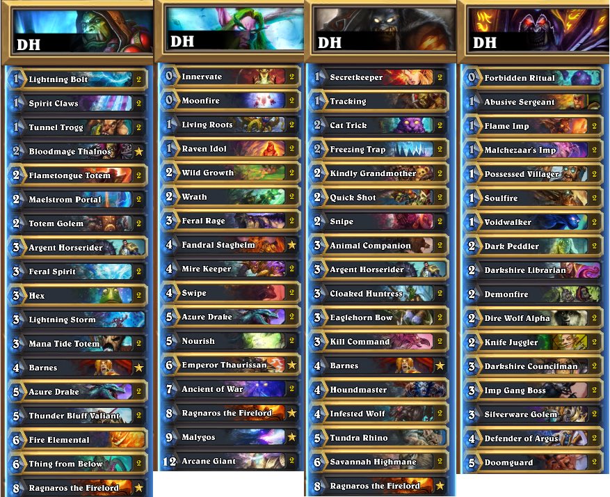 MitsuhideHS's tweet photo. Decklists used to win DHW :) https://t.co/J5Old8uJTb
