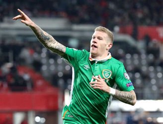 GachRudIreland's tweet photo. Big shout out to James McClean for all those goals he scored for Ireland. &amp; for standing by his principles! Picked by @blathnaiddmc https://t.co/66OTBESVQ7