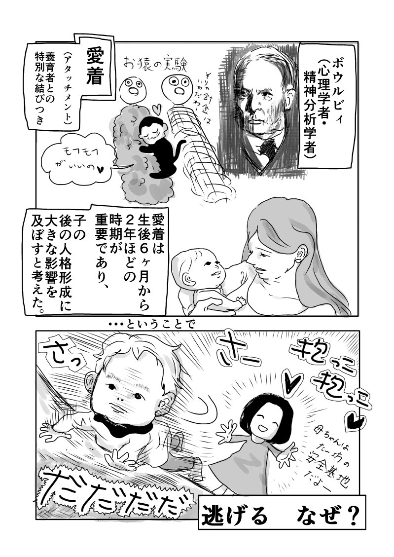 あ 2歳くらいまでの愛着が後の人生に大きな影響を与える 愛着 アタッチメント を提唱したボウルビィさんを思い出してみました あー元気かなぁ と古い友人のように 妄想 寒くて動きたくない まあまあ心穏やかに抱っこしたりと だらだらしている あ 2歳くらいまでの愛着が後の人生に大きな影響を与える 愛着 アタッチメント を提唱したボウルビィさんを思い出してみました あー元気かなぁ と古い友人のように 妄想 寒くて動きたくない まあまあ心穏やかに抱っこしたりと だらだらしている