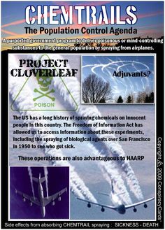 RiseAgainstNWO's tweet photo. Project Cloverleaf: Ex-Government Employee Talks About Chemtrails
#Chemtrails
#ProjectCloverleaf
#RiseAgainstNWO
https://t.co/dbJBlSNHEb https://t.co/rztyn64IbI