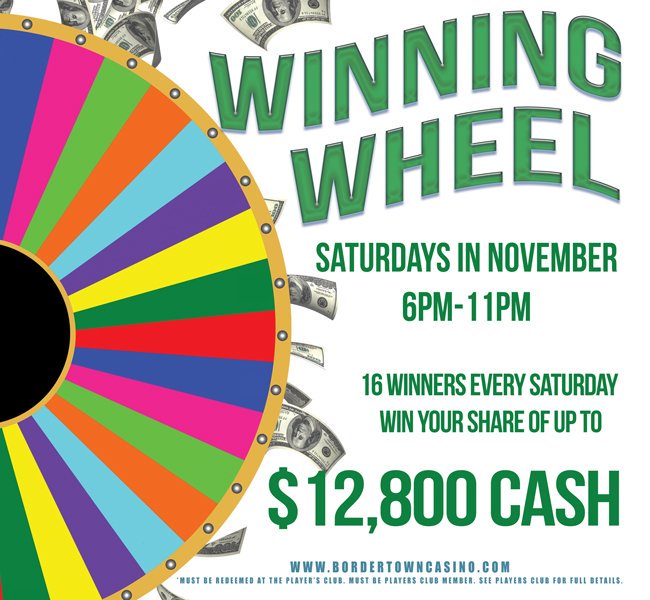 Come out tonight for your chance to spin our Winning Wheel!! #BTCA #favoriteplacetoplay
