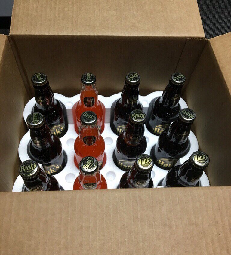 disruptUP's tweet photo. We’re giving away a case of Hank’s Gourmet Soda, two gourmet glasses and 2 t-shirts. Enter now to win this great gift package. https://t.co/npkJbT5wjU