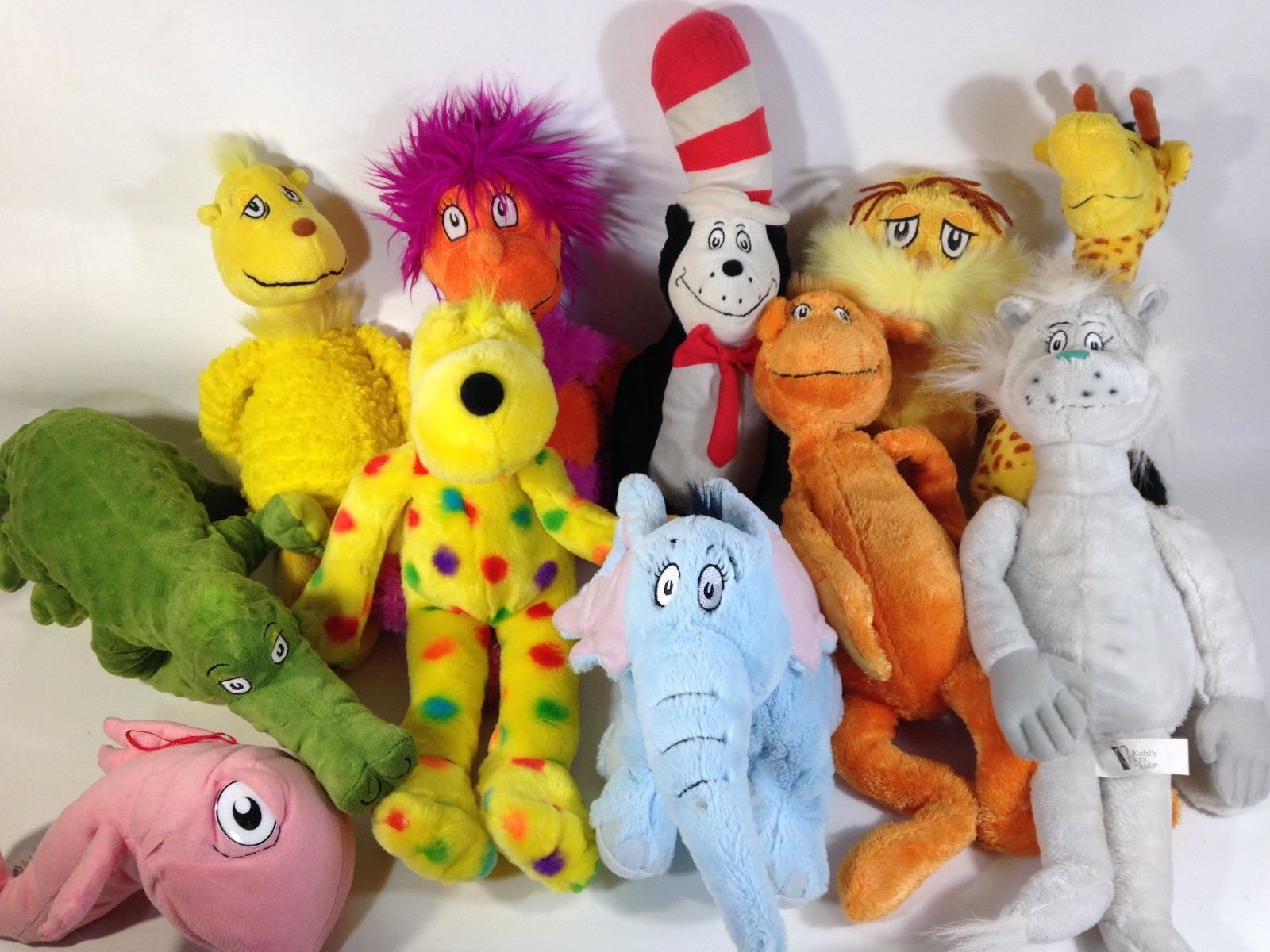 Jimmy Fallon Giraffe Kohls $5 Books Kohl's Cares Seuss Plush Or