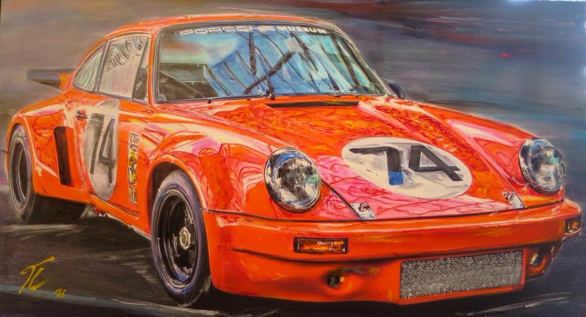 LienhardRacing's tweet photo. #Porsche 911 #RSR 3.0 - #art by Thomas Cavelius https://t.co/8S0vLDtlvA
