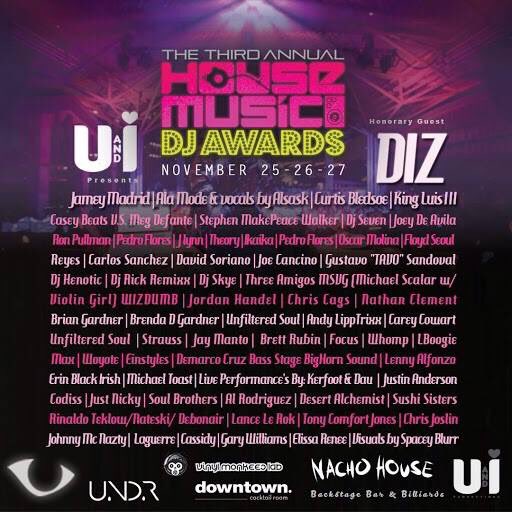 SFRecordings's tweet photo. Tonight the 3rd Annual #HouseMusicDjAwards in #LasVegas #DTLV #HouseMusic
@SFRecordings  @dizjuardo @UnfilteredSouls  @BackstageBarLV &amp; more https://t.co/tYFjyHvnfx