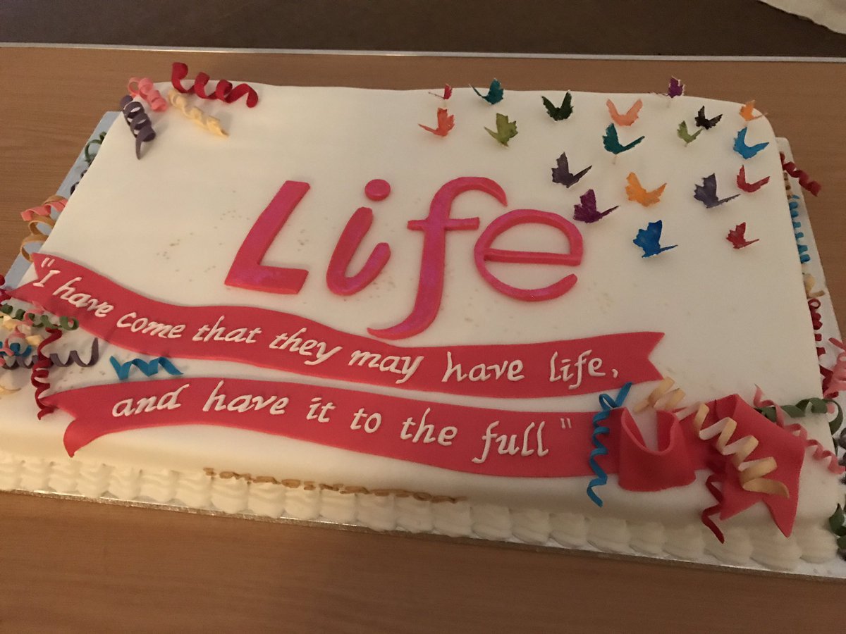 BishGloucester's tweet photo. Our vision in @glosdioc is LIFE. We celebrated well today ... https://t.co/6rLkoIl0YA