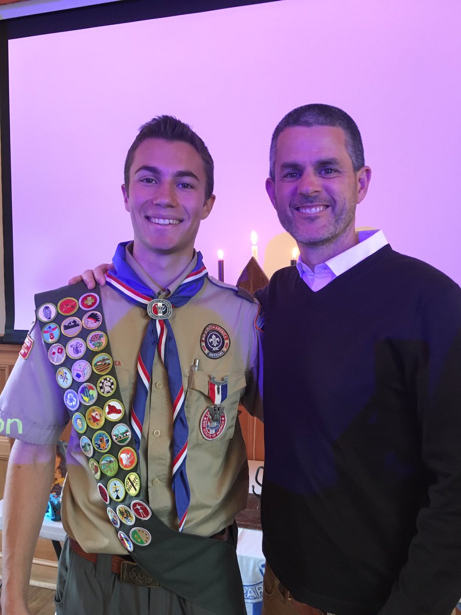 marincatholic's tweet photo. Taylor Gumm '16 with President Tim Navone at his Eagle Scout ceremony today. Congratulations Taylor. #formingleaders https://t.co/Q1VHv7cYdv