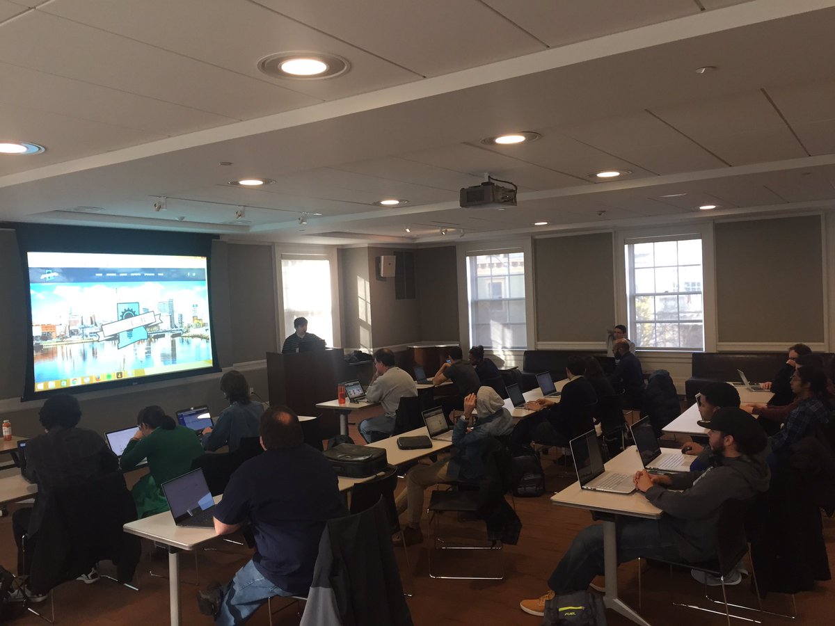 Arnell Milhouse (@arnellmilhouse) on Twitter photo <a href="/hackrhodeisland/">Hack(RI)</a> and meetup is packed as we prep for #HackRi on 12/2 at <a href="/T2STEM/">TIMES² Academy</a> w <a href="/intracitygeeks/">intracity geeks</a>. Sign up @ HackRI.com! <a href="/hackrhodeisland/">Hack(RI)</a> and meetup is packed as we prep for #HackRi on 12/2 at <a href="/T2STEM/">TIMES² Academy</a> w <a href="/intracitygeeks/">intracity geeks</a>. Sign up @ HackRI.com!