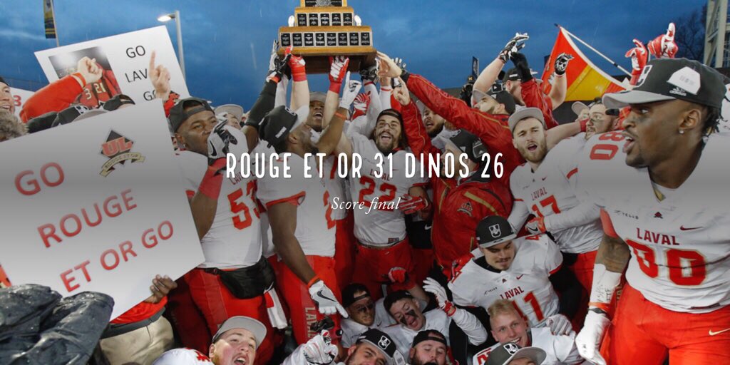 rougeetor's tweet photo. 🏈#Vanier52 #GoLaval #Objectif9 https://t.co/IUls92KuIp