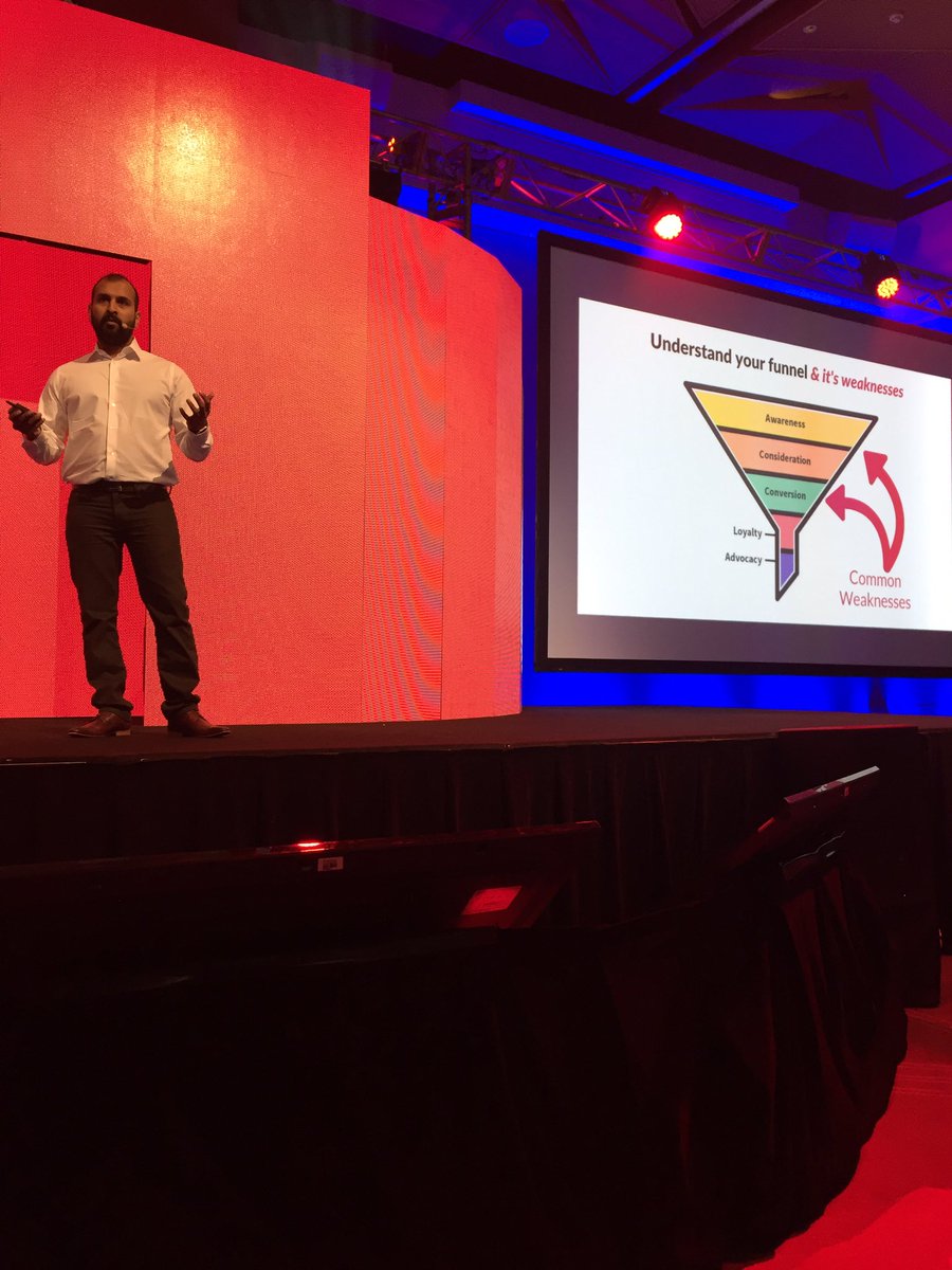 WordenThomas's tweet photo. Don't get caught up with everything available. Focus on your top 3 channels! @sujanpatel @StartConHQ #startcon https://t.co/BjyVszDsXD