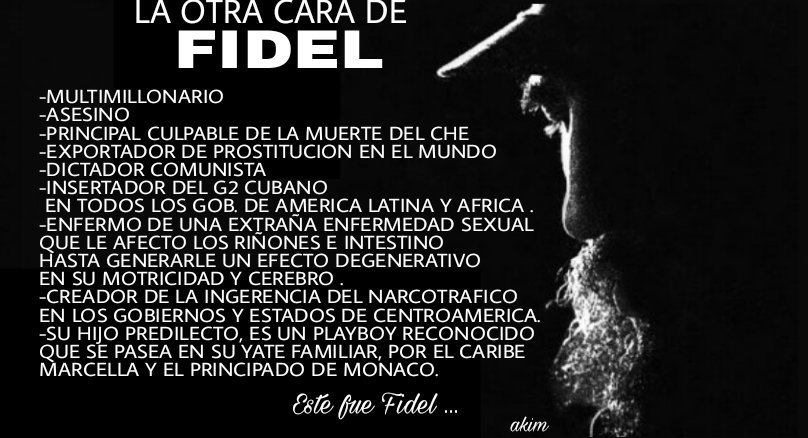 ManfredBurmanK's tweet photo. @mbachelet

Este fue Fidel ... https://t.co/ecJm4ZQFda