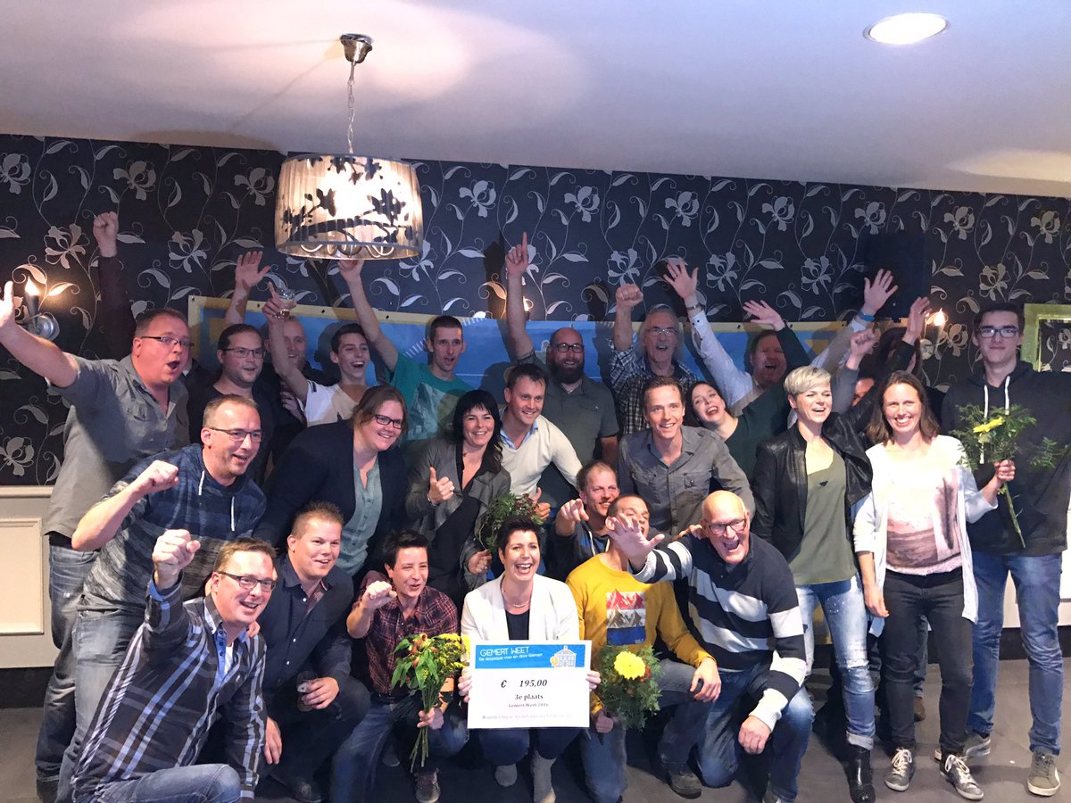 GemertWeet's tweet photo. Team kip op plek ( plaats 3 ) https://t.co/bwLiMwPLdH