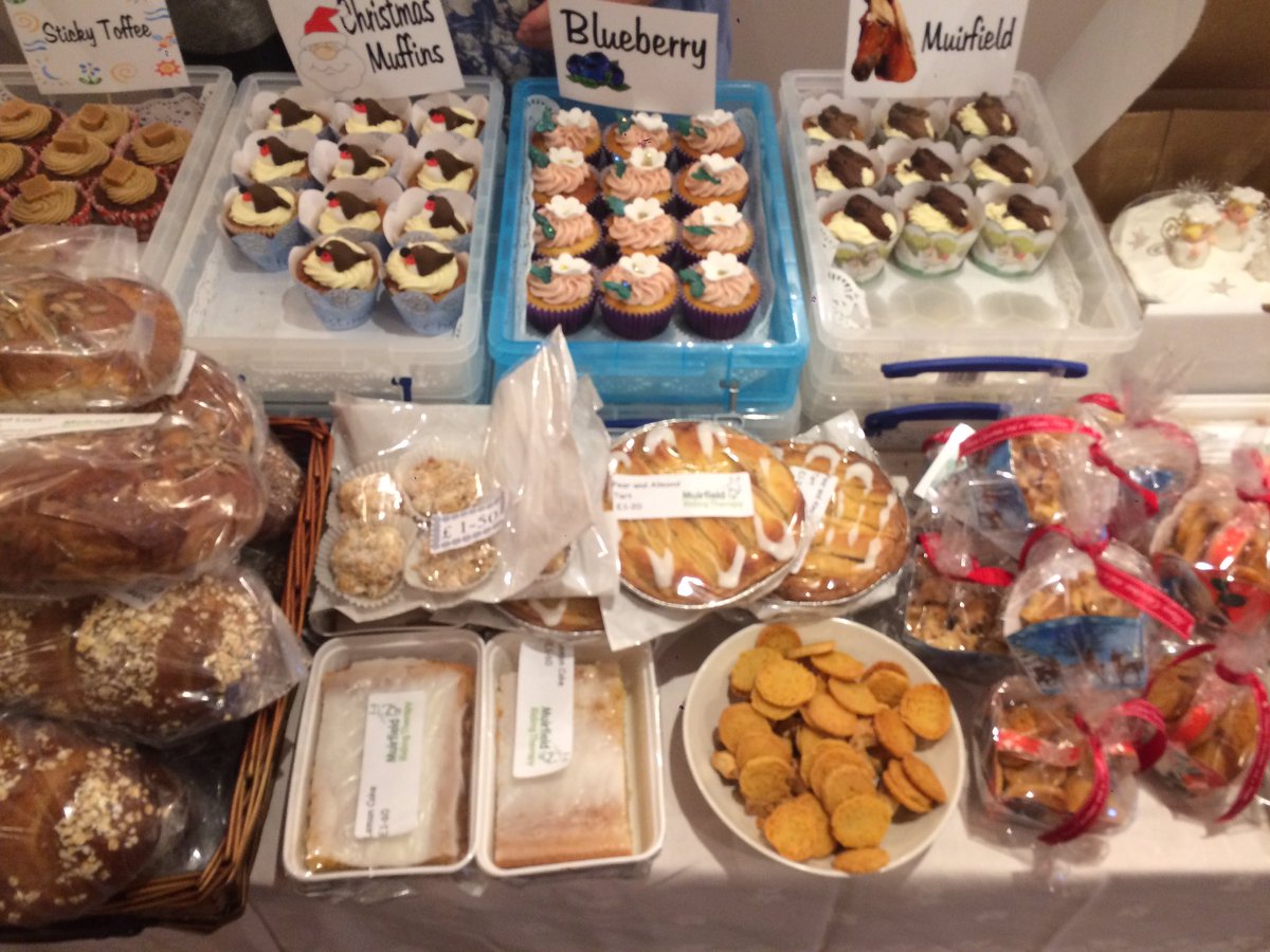 rtmuirfield's tweet photo. A few of the 70 handmade #Christmas #cakes at our annual Christmas Coffee Morning @ The Mallard Hotel today! ❤️@NewsGullane #EastLothian https://t.co/mjvakjPUD5