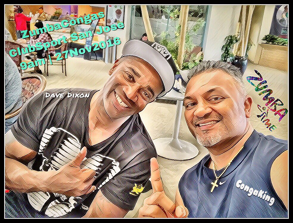 ZumbaCongas's tweet photo. #ZumbaCongas returns to @clubsportfitness #SanJose on #Sunday #27Nov2016 @9am with the #OneAndOnly #DaveDixon https://t.co/xGlnGKW9VA