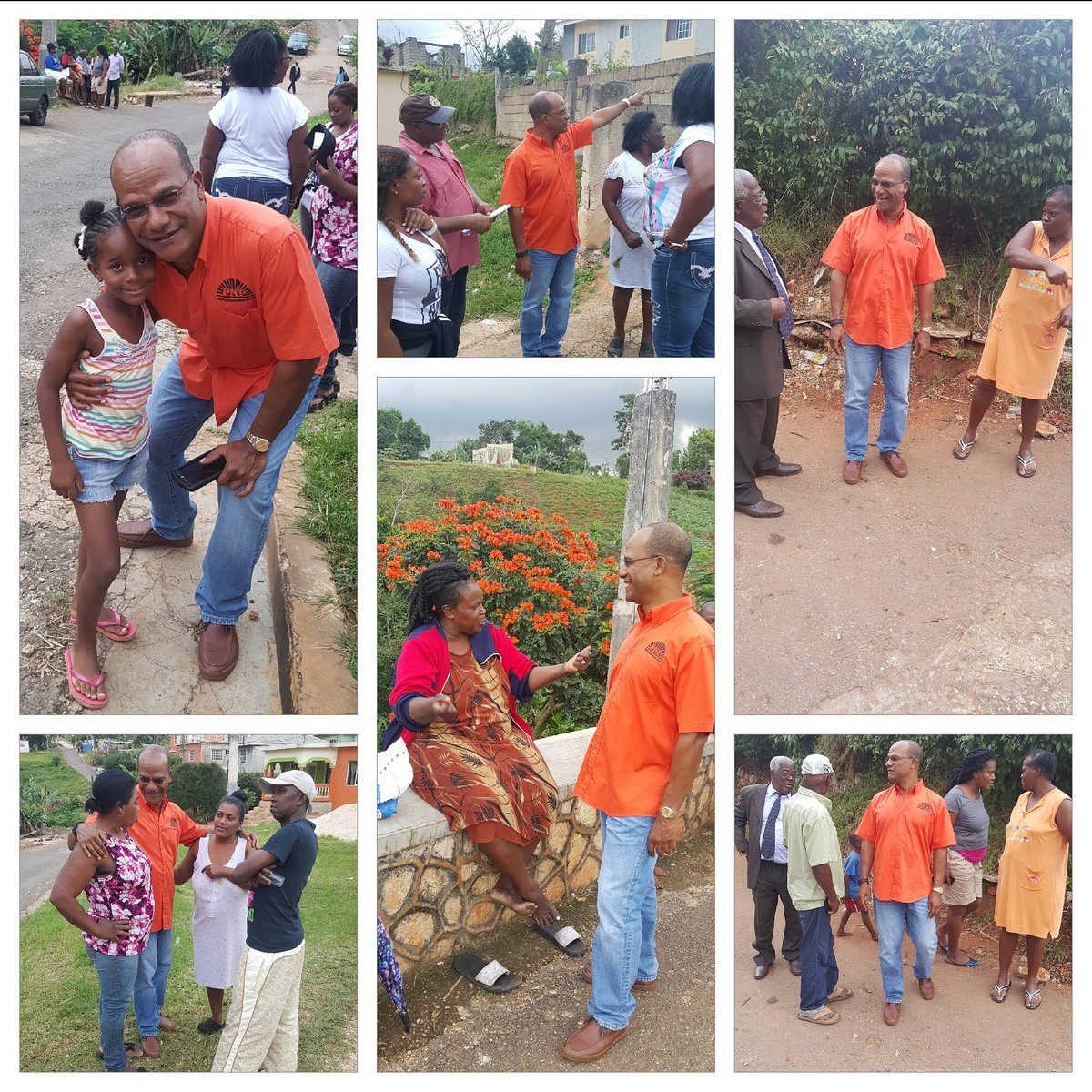 PeterBuntingja's tweet photo. Quick stop with some comrades in Cedar Grove. #Knockpatrick #ComradePlace #ReadyforWendy #PNPVibesNice https://t.co/9FluflH4G0
