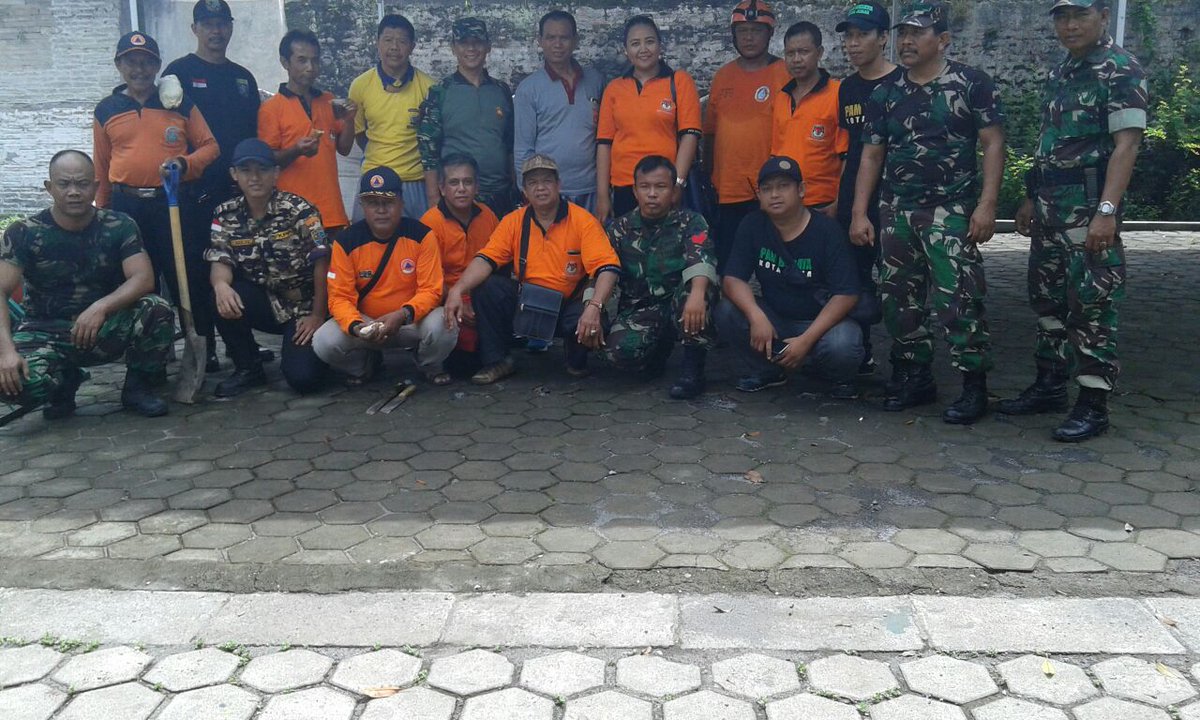 Koramul 12/GM Dim 0734 bersama Forkopimka dan elemen Masyarakat m'laks serbuan Teritorial Karya Bhakti TNI 26/11/16