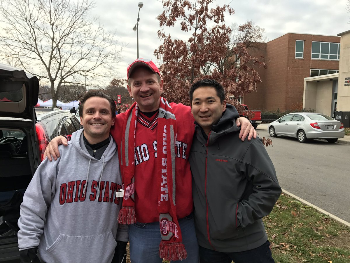 Great game and got to hang out with some great friends #GoBucks