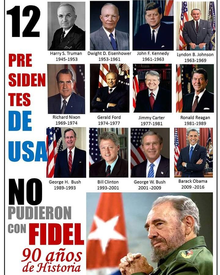 GuaraComuniK's tweet photo. Los enemigos d los pueblos q se levantaron para ser libres no pudieron con el hombre d las dificultades #FidelCastroInvencible por siempre!! https://t.co/dtIwVs2Vxk