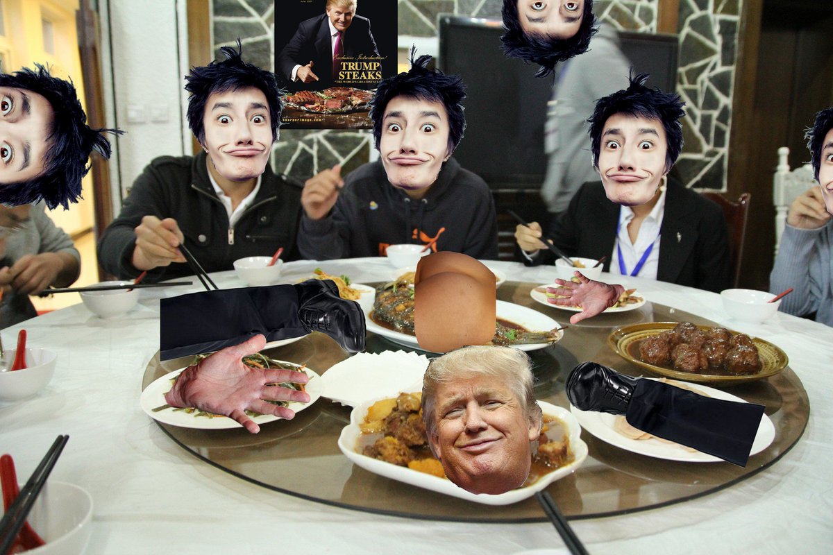 suleyboss's tweet photo. Le resto TRUMP STEAKS ou les corps passe OKLM XD #MDR54 @ClichesDeJigme https://t.co/QauzjffVSd