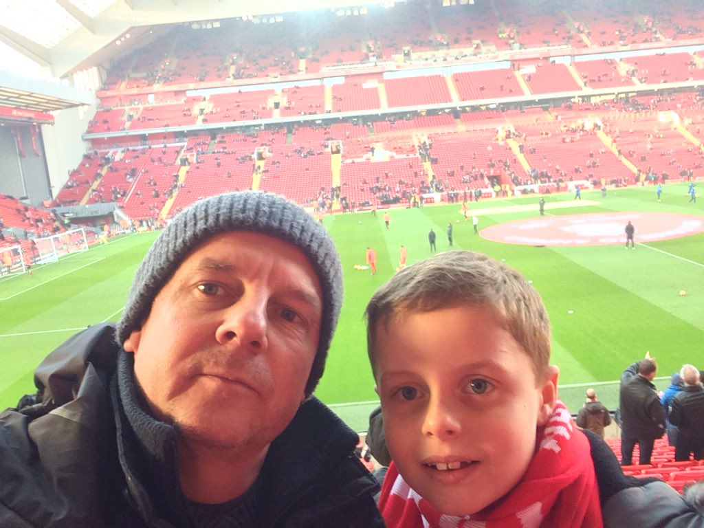Me and Ben on tour <a href="/LFC/">Liverpool FC</a>