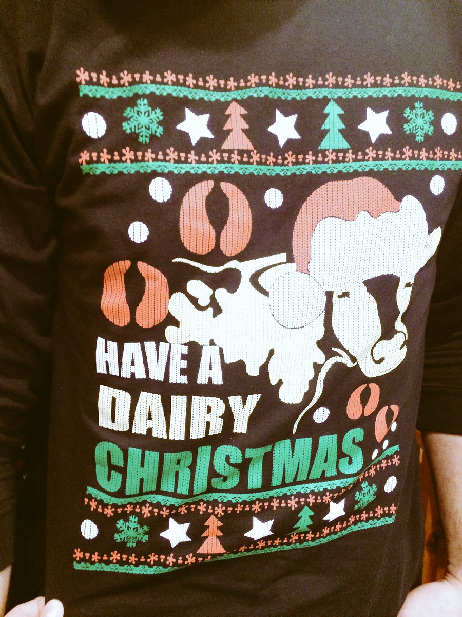 Christmas party #dairy style #ontag #dairyfarmer