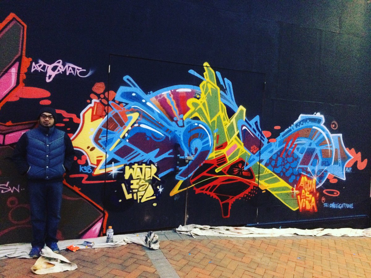 artomatic's tweet photo. #StreetArt outside #artomatic2016 @oneeightone https://t.co/yoO9y7EdWx