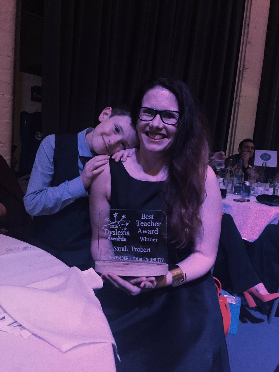 I'm v. thankful <a href="/EliTheDDC/">Elizabeth Wilkinson MBE</a> that my  son who is also Dyslexic has been inspired buy such incredible people <a href="/DyslexiaAwards/">@DyslexiaAwards</a> #shapingfutures