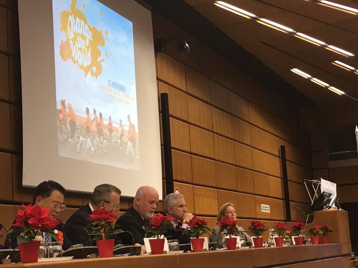 UN_PGA's tweet image. Delighted to address #VBOs and MS in #Vienna at CND &amp;amp; CCPCJ special event yesterday on implementation of all 17 #SDGs