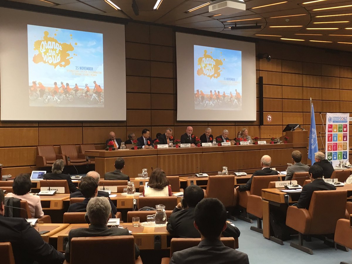 UN_PGA's tweet image. Delighted to address #VBOs and MS in #Vienna at CND &amp;amp; CCPCJ special event yesterday on implementation of all 17 #SDGs