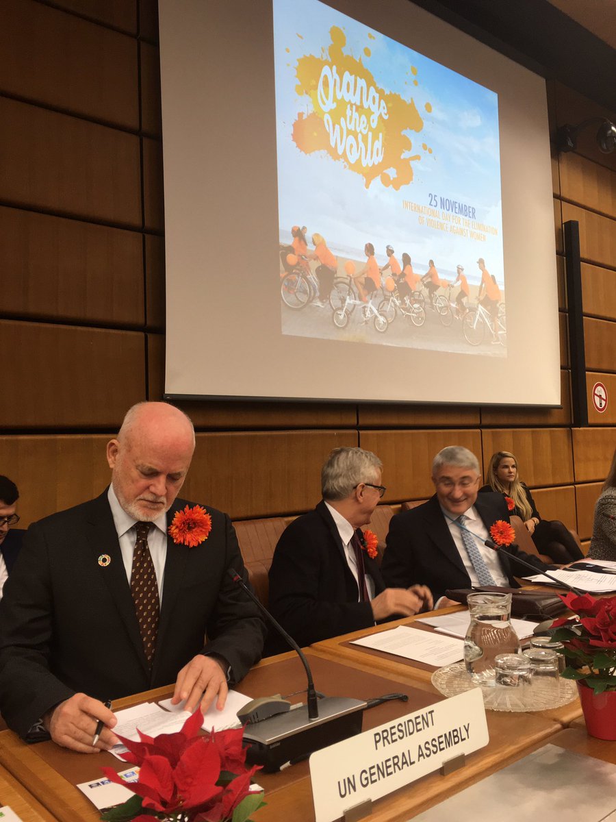 UN_PGA's tweet image. Delighted to address #VBOs and MS in #Vienna at CND &amp;amp; CCPCJ special event yesterday on implementation of all 17 #SDGs