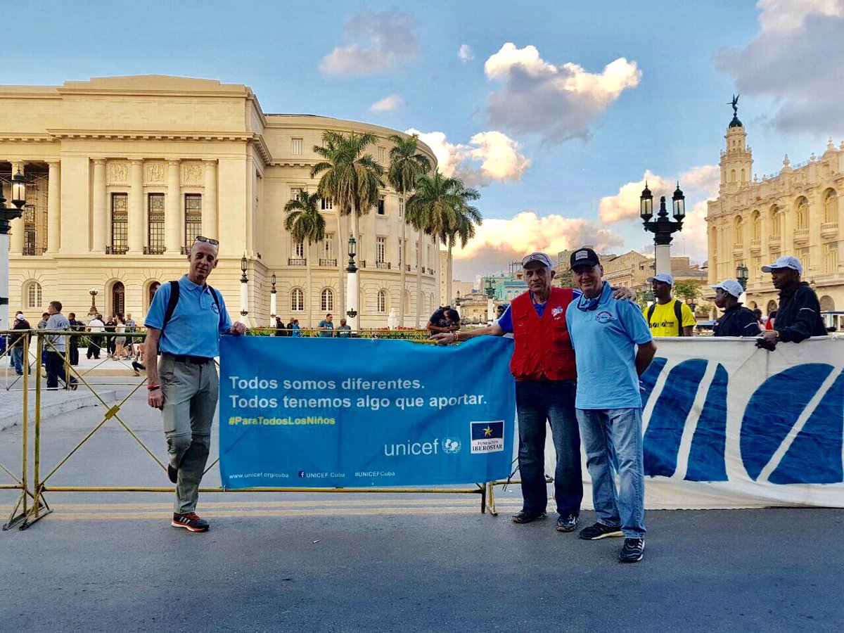 Compartiendo experiencias con los compañeros del <a href="/MarabanaOficial/">Marabana</a> <a href="/unicef_es/">UNICEF España</a>