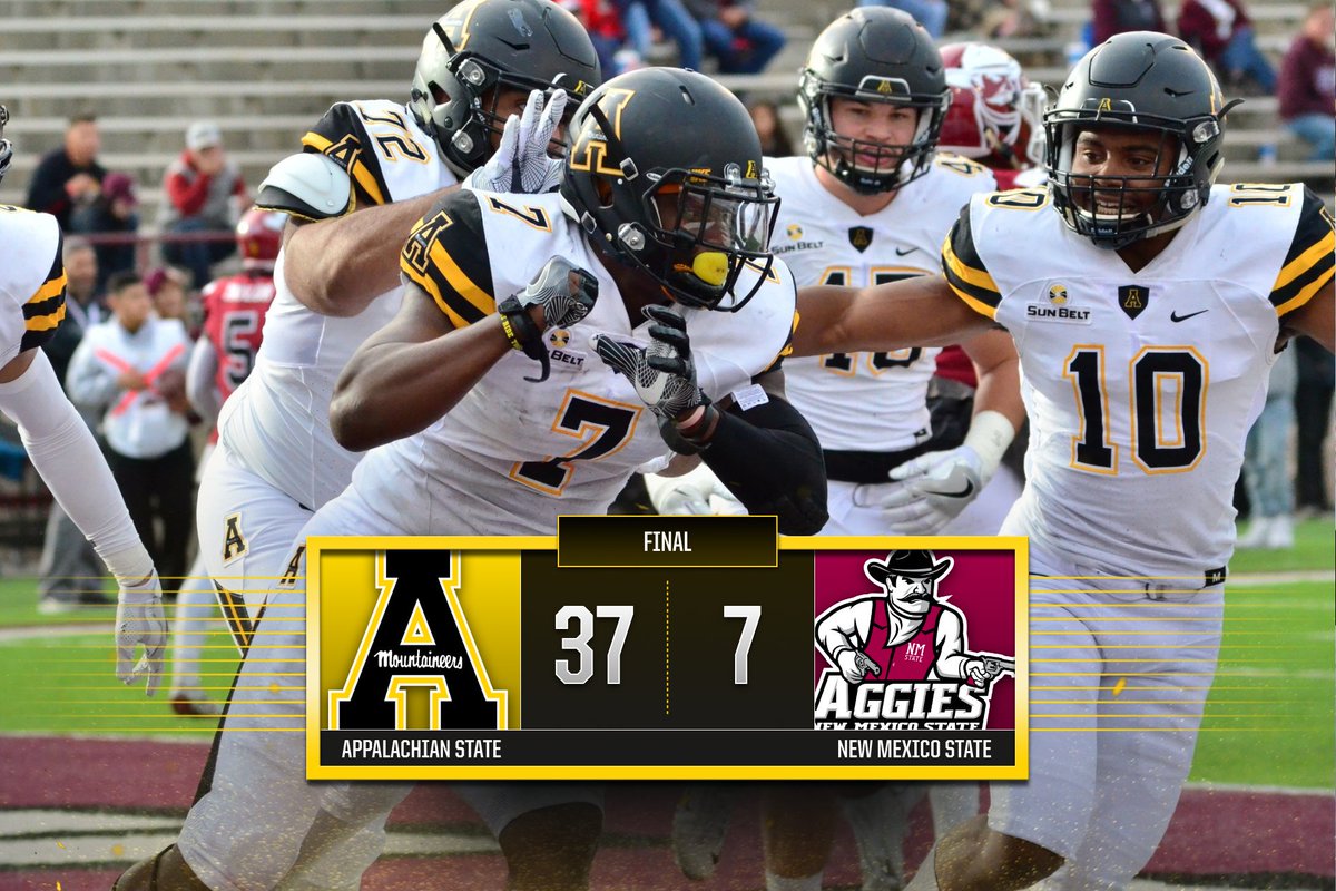 AppAlumni's tweet photo. Congrats to our Mountaineers! #ItsGreatToBeAMountaineer RT @appstatesports: 🏆 Sun. Belt. Champs. 🏆

#DefineTheMoment https://t.co/FdSeyGiTmY