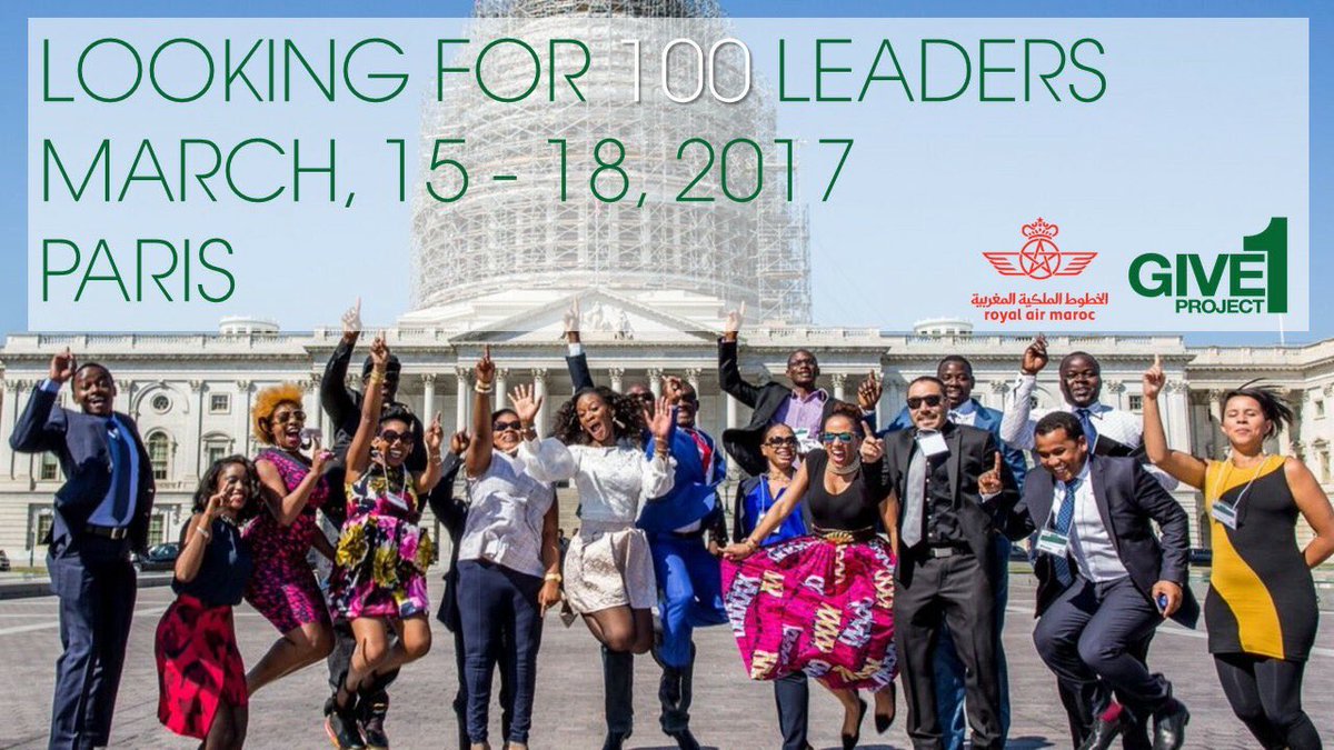 Check our bio for the link to apply! #InvestingInYoungGlobalLeaders #GLESA2017 #PARIS2017 #G1P #RAM