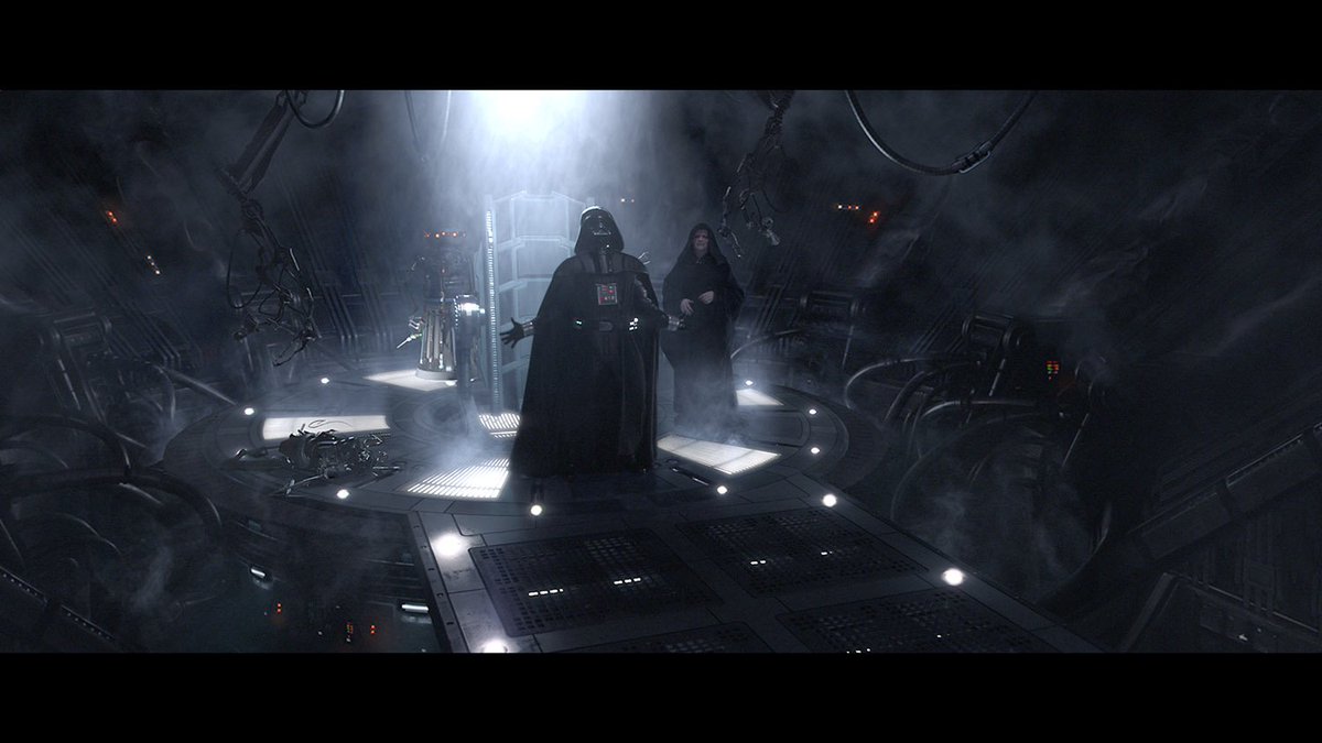 StarWarsFiles's tweet photo. Do you know what’s going on in this scene with Darth Vader? Share your response with us! https://t.co/S0DMxloqaK