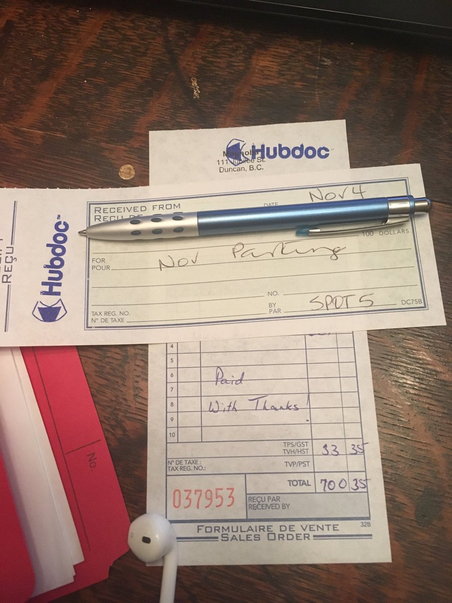 lisamchannell's tweet photo. @hubdoc #intuitthrive My stamp in action! #movingtopaperless #bridgingthegapuntilthen #makesmesohappy https://t.co/TgAT6XbutI