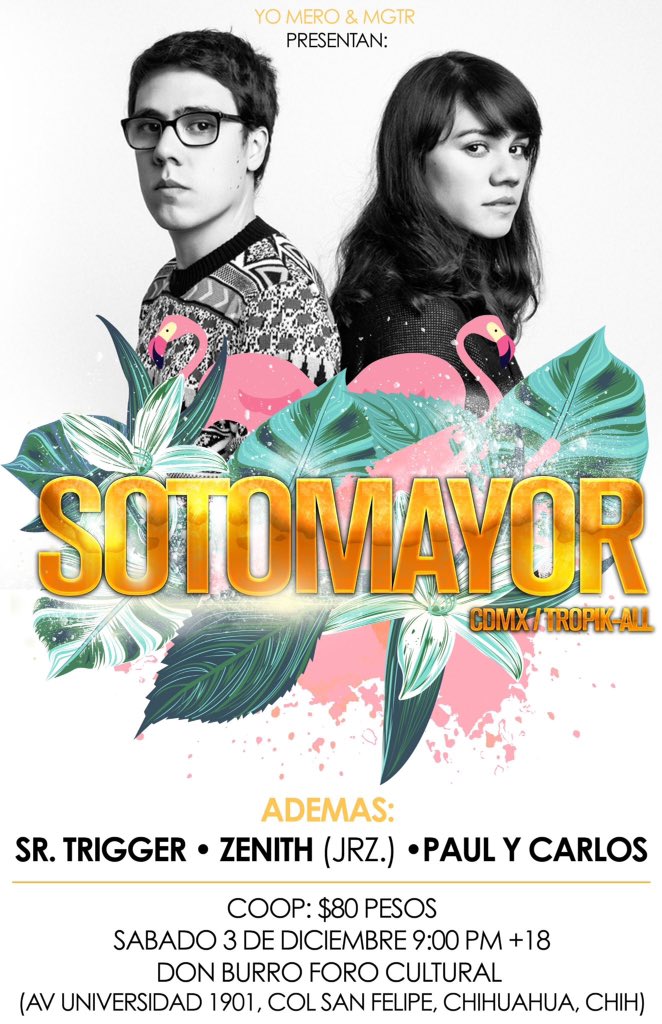 zenithbandmx's tweet photo. Ya a una semana de tocar en CUU con @sotomayormusic, #PaulYCarlos y #SrTrigger 💙⚡️💙⚡️nos vemos ahí Chihuahua https://t.co/yeNyTYnGO8