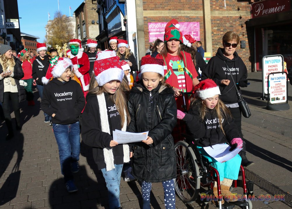 SantaMaidstone's tweet photo. Amazing fist day of the Grotto opening. Thanks so much to #Vocadamy for their wonderful singers https://t.co/TiqvApEQLj