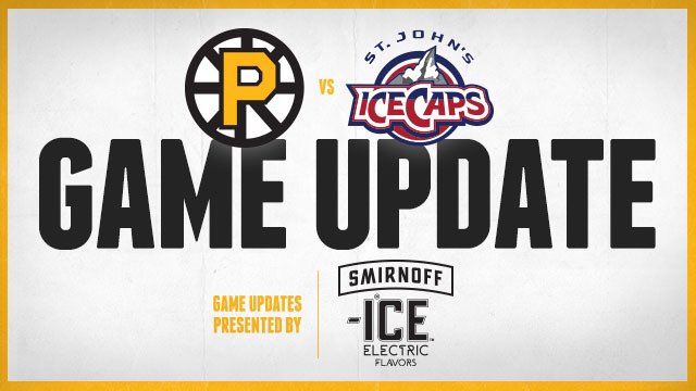 AHLBruins's tweet photo. 2nd ends 3-2 IceCaps. PBruins are leading in shots 28-21! #PROvsSTJ #PBruinsPride https://t.co/c1fhg97zsM