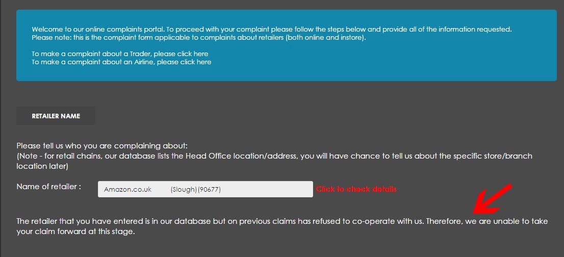 HeyTony's tweet photo. When you go to the #RetailOmbudsman about #Amazon UK, this is what you get - @amazon #AmazonPrime @AmazonHelp https://t.co/OTuez1VG80