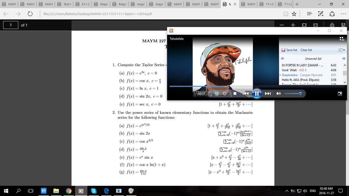 sir_bb2's tweet photo. studying with style NP #skeptedaba @CassperNyovest https://t.co/AopWljB61l