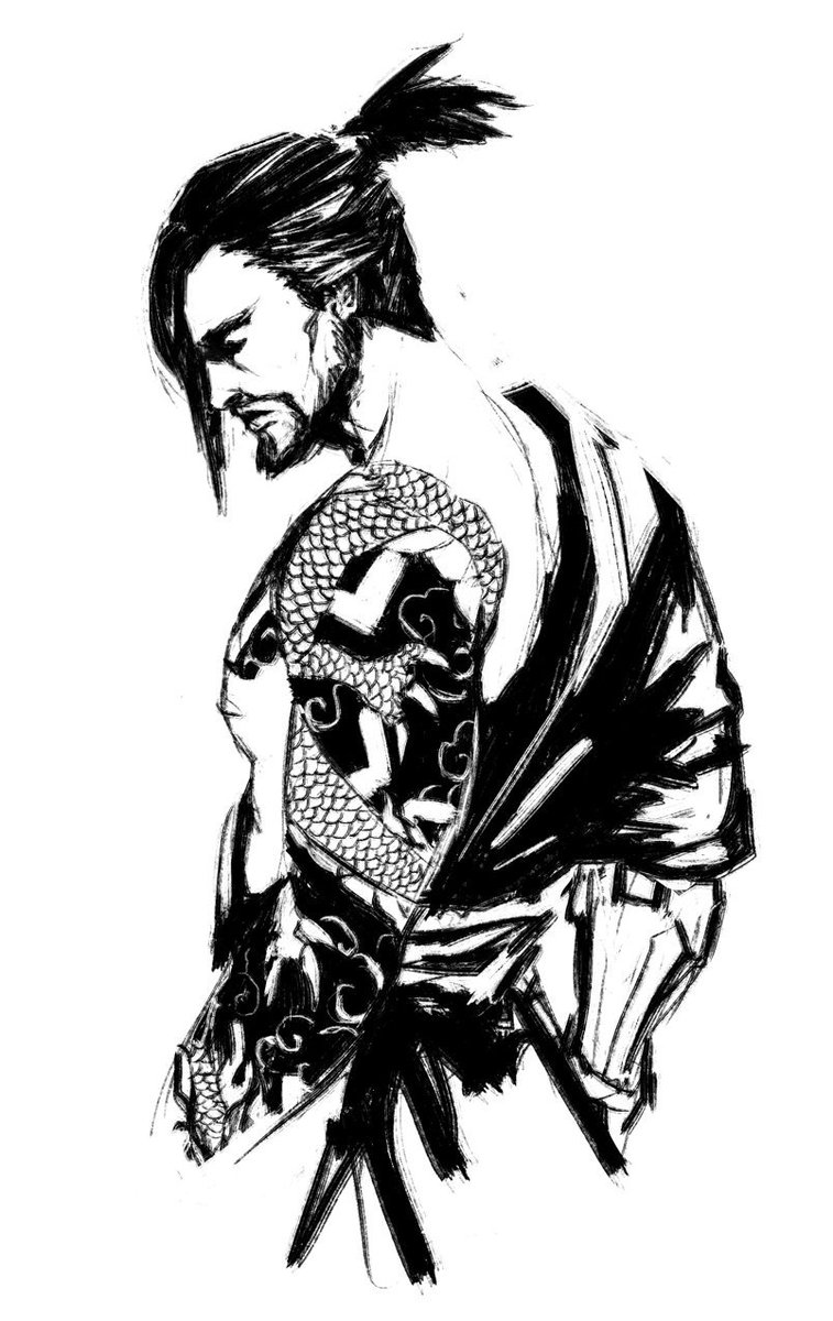 Hanzo Shimada. 羿 (@dragonsoularrow) on Twitter photo 