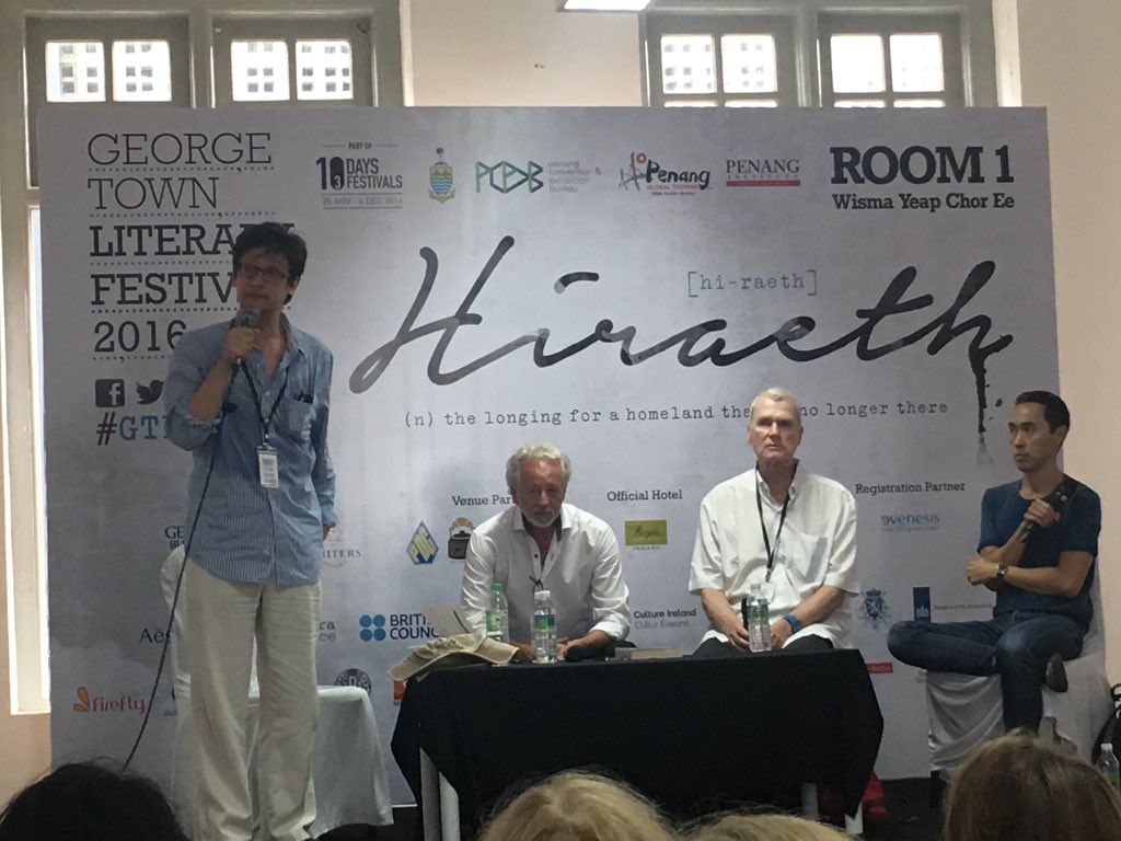 ckyeoh1's tweet photo. In panel discussion on bloodlines @George Town Literary Festival 2016 #GTLF2016 #penang #Georgetown @Tash_Aw https://t.co/qIJSZ7N5b9