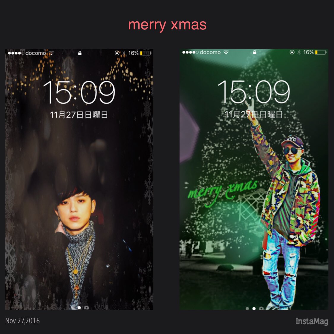 oyasum_li's tweet photo. 《xmas企画》
クリスマスverのロック画面作りました♪( ´▽｀)
#欲しいと思ったらRT
#欲しいと思ったらRT 
#RT多かったら配布します
#RT多かったら配布します https://t.co/6MmA06L1gt