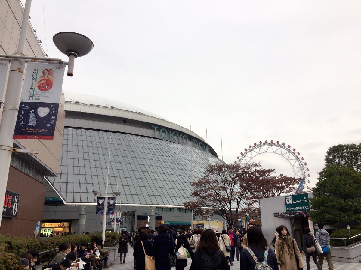 babyscrew's tweet photo. おま道ファイナル以来の東京ドーム……懐かしくて泣いちゃう…… https://t.co/FFXuaa3i9m