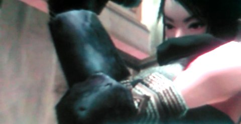 Ayame in her Wrath Of Heaven outfit.