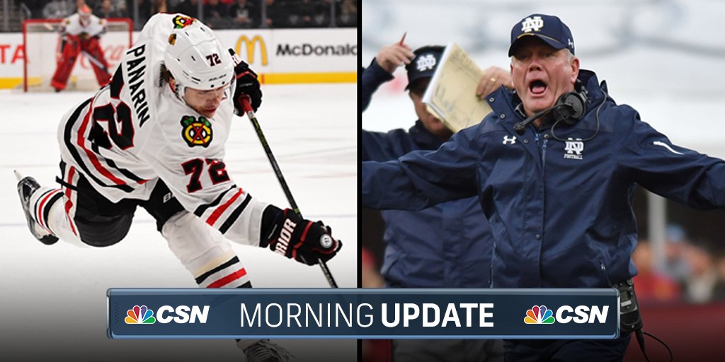 CHSN__'s tweet photo. Morning Update: #Blackhawks lose in OT; Brian Kelly thinks he'll return to #NotreDame in 2017 https://t.co/gZ94R8dukI

#HawksTalk #NDTalk https://t.co/YBbmkCR3ug
