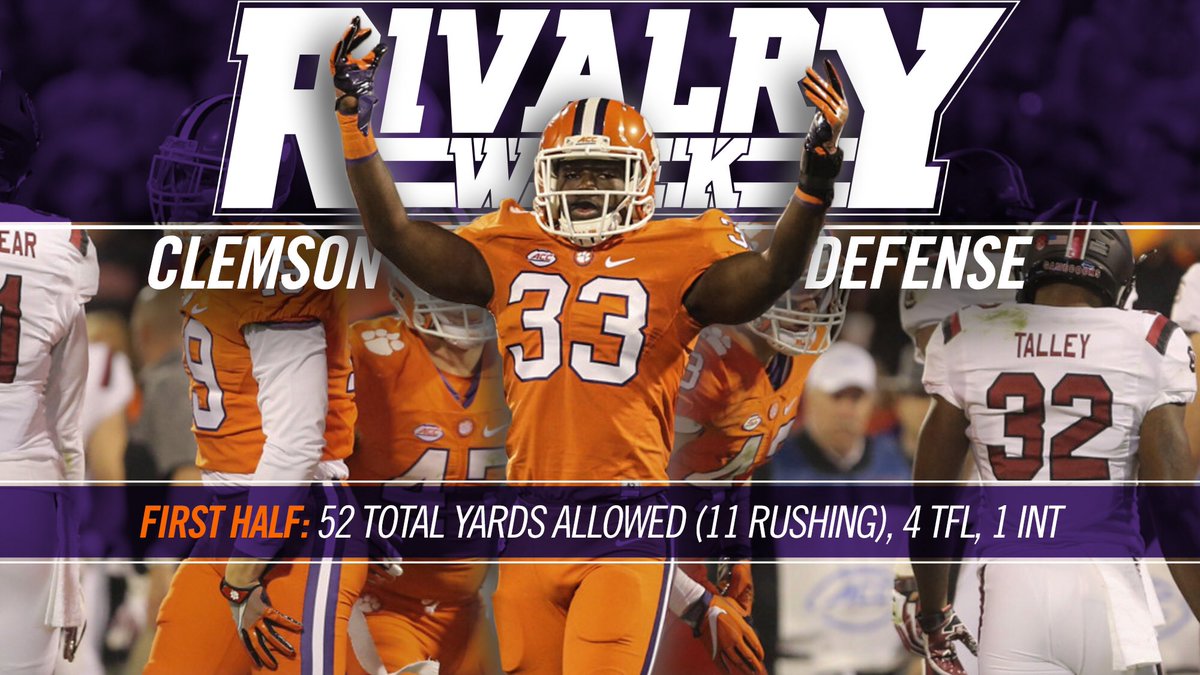 ClemsonFB's tweet photo. π #BeatSCAR https://t.co/pntSOopc4C