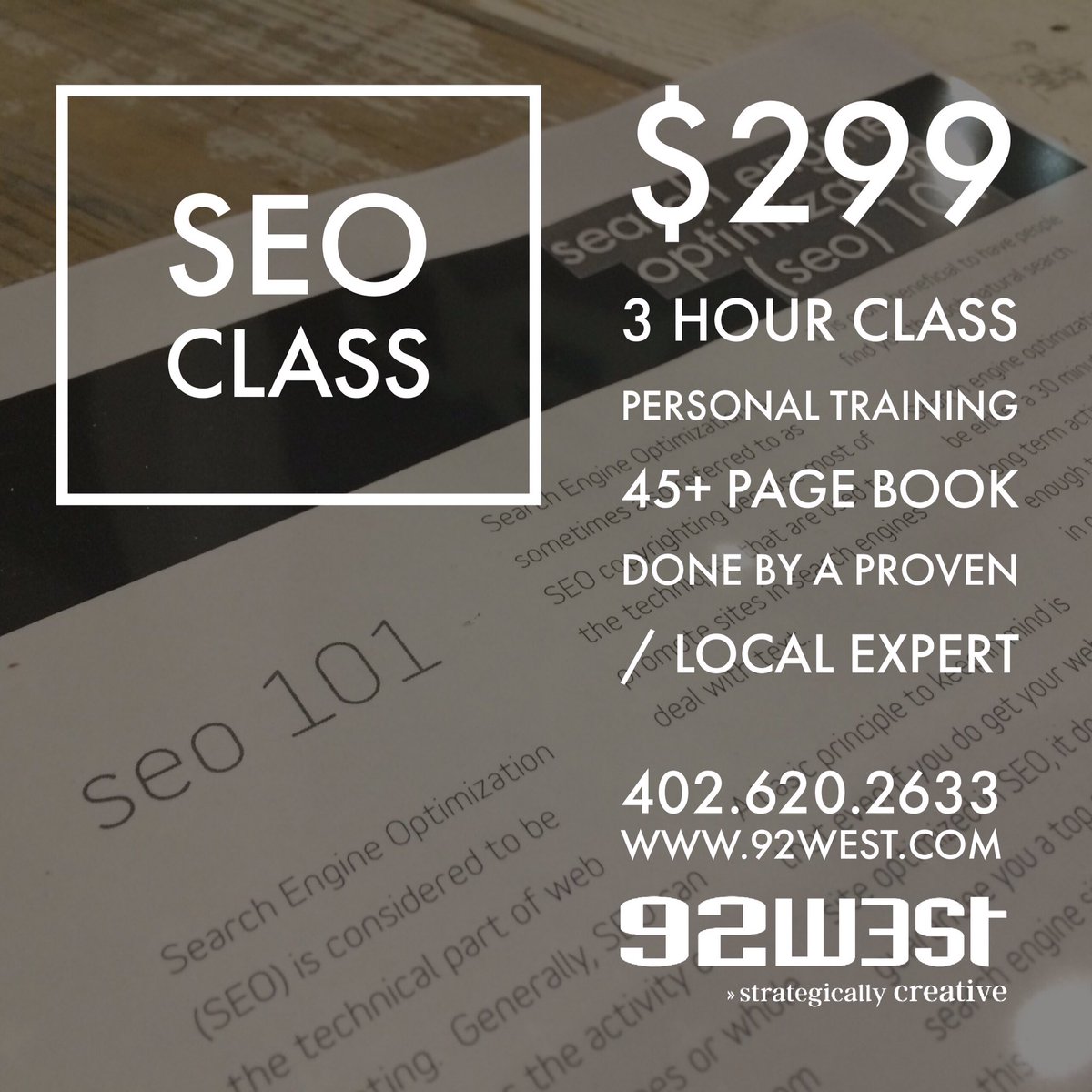 92WEST's tweet photo. #SEOClass by https://t.co/6XszbmlfrN #local #seoexpert #omaha https://t.co/mV04GlYAff