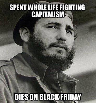 TAVSTRA's tweet photo. Oh the irony! #castrodeath #castro101 https://t.co/Q7yefZKtnO